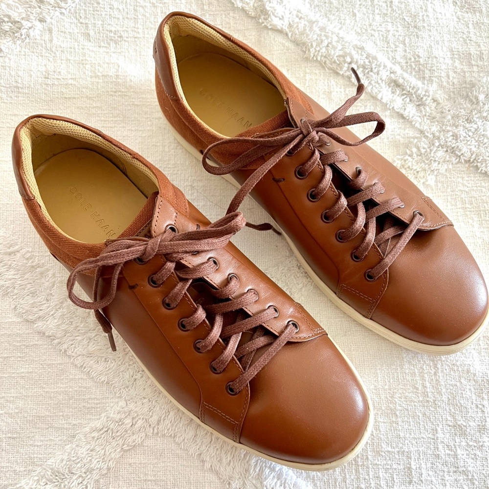 Cole Haan Grand Crosscourt II Leather Sneaker
